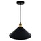 Cwi Lighting Brave 1 Light Black Mini Pendant 9605P12-1-101-B - alternate 3